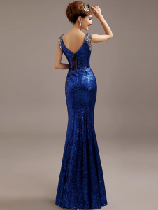 ชุดราตรียาวสีน้ำเงินเข้ม-คัดลอก